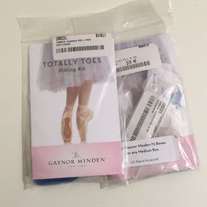 2 GAYNOR MINDEN TOTALLY TOES FITTING KITS